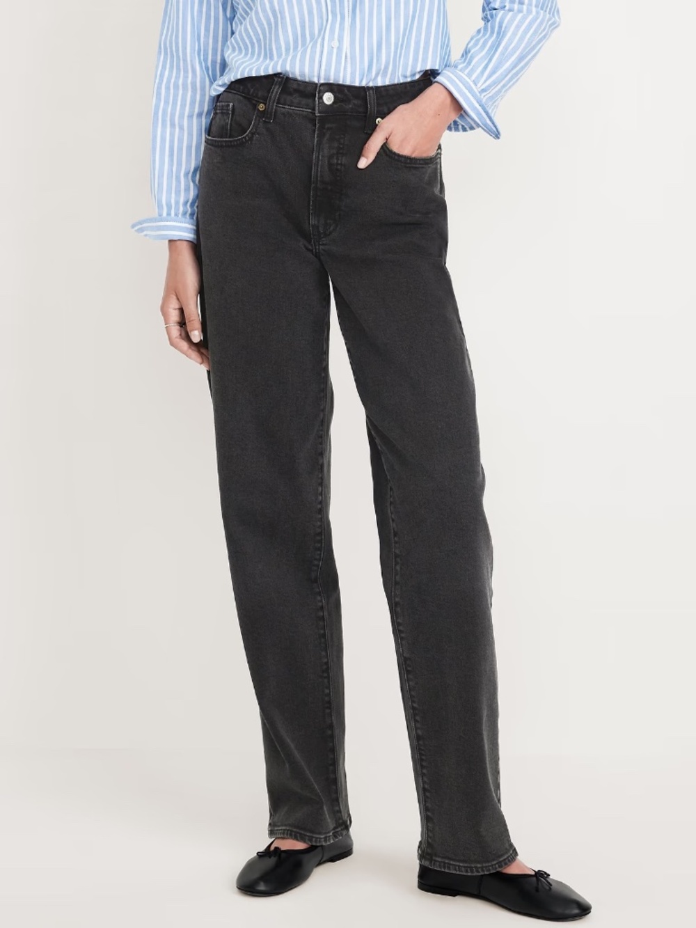 Old Navy Petite High-Waisted OG Loose Jeans